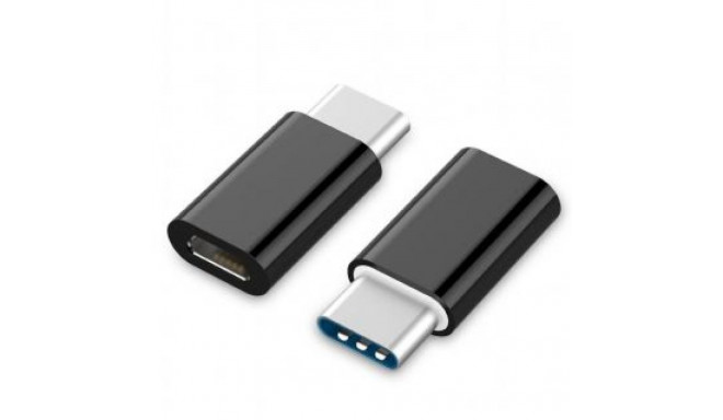 Gembird adapter USB-C - microUSB (A-USB2-CMmF-01)