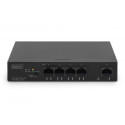 Digitus 4 Port Gigabit PoE Switch DN-95330-1 10/100/1000 Mbps (RJ-45), Unmanaged, Desktop, Ethernet 