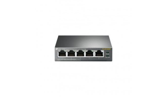 TP-Link Switch||Desktop/pedestal|5x10Base-T / 100Base-TX / 1000Base-T|PoE ports 4|TL-SG1005P