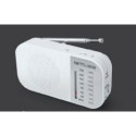 Muse M-025 RW, Portable radio, White