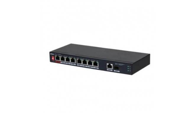 DAHUA Switch||PFS3110-8ET1GT1GF-96|Desktop/pedestal|8x10Base-T / 100Base-TX|1x10Base-T / 100Base-TX 