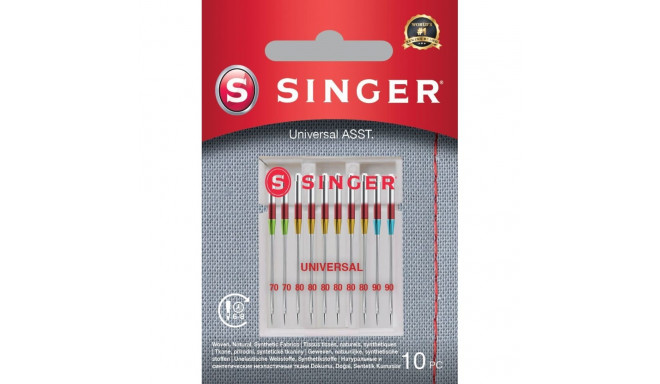 Singer Universal Needles ASST 10PK for Woven Fabrics