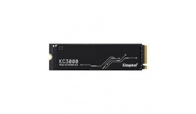 Kingston SSD||KC3000|2TB|M.2|NVMe|3D TLC|Write speed 7000 MBytes/sec|Read speed 7000 MBytes/sec|MTBF