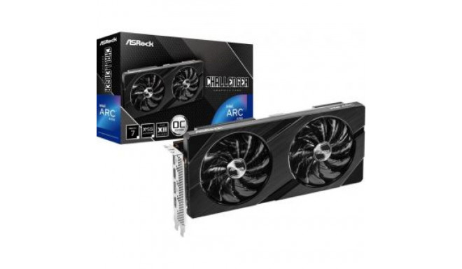 ASRock graphics card Intel Arc A750 8GB GDDR6 256bit PCIE 4.0 16x 2200MHz Dual Slot Fansink 