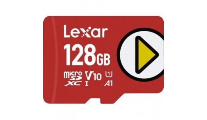 Lexar MEMORY MICRO SDXC 128GB UHS-I/PLAY LMSPLAY128G-BNNNG