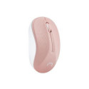 Natec Mouse, Toucan, Wireless, 1600 DPI, Optical, Pink-White