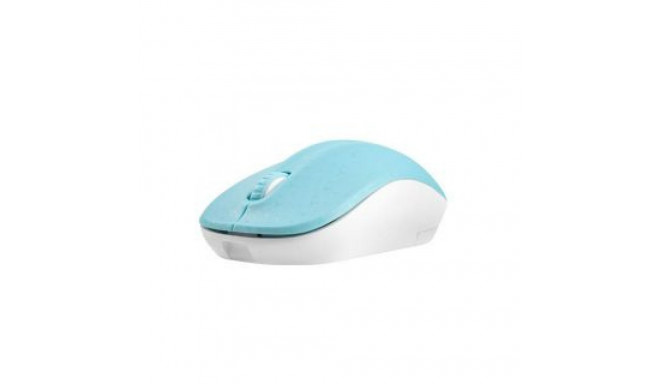 Natec Mouse, Toucan, Wireless, 1600 DPI, Optical, Blue/White