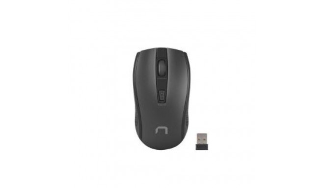 Natec Mouse, Jay 2, Wireless, 1600 DPI, Optical, Black