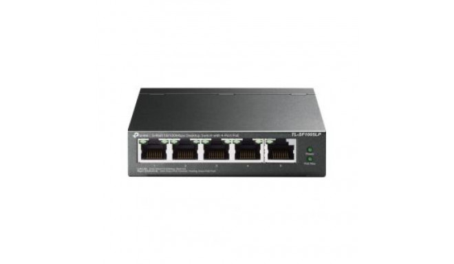 TP-Link Switch TL-SF1005LP Unmanaged, Desktop, 10/100 Mbps (RJ-45) ports quantity 5, PoE ports quant