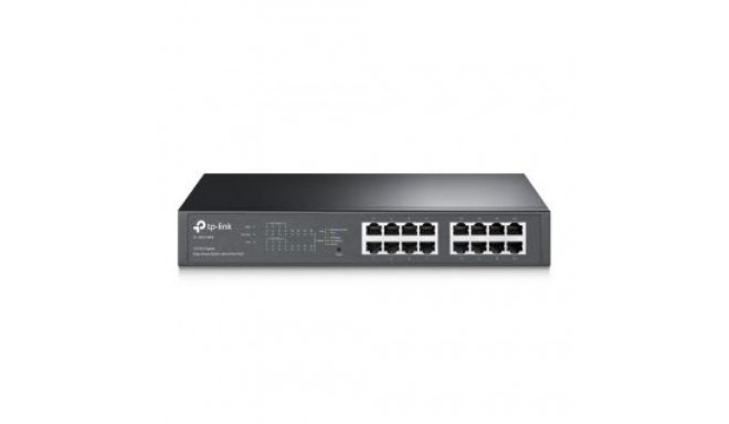 TP-Link Switch TL-SG1016PE Web Managed, Desktop/Rackmountable, 1 Gbps (RJ-45) ports quantity 16, PoE