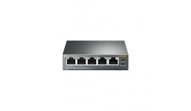 TP-Link Switch TL-SG1005P Unmanaged, Desktop, 1 Gbps (RJ-45) ports quantity 5, PoE ports quantity 4,