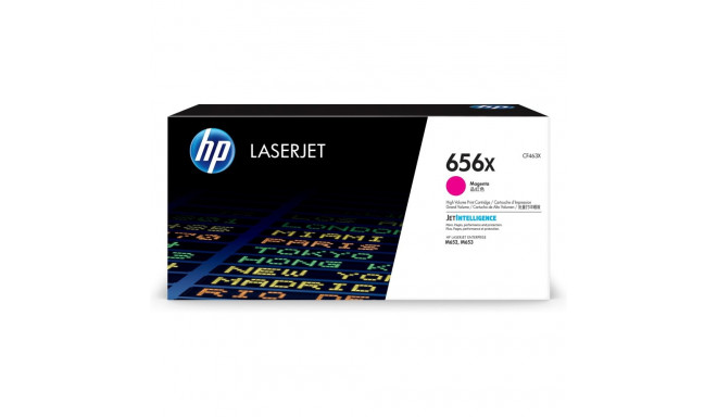 HP 656X suure tootlikkusega magenta originaal LaserJet toonerikassett