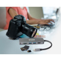 D-Link 6-ühes USB-C jaotur HDMI/Kaardilugeja/Toiteedastusega DUB-2327