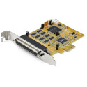 StarTech.com 8-pordiline PCI Express RS232 jadapordi adapterkaart, PCIe RS232 jadakaart, 16C1050 UAR