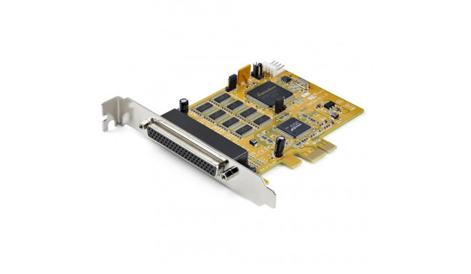 StarTech.com 8-Port PCI Express RS232 Serial Adapter Card, PCIe RS232 Serial Card, 16C1050 UART, Mul