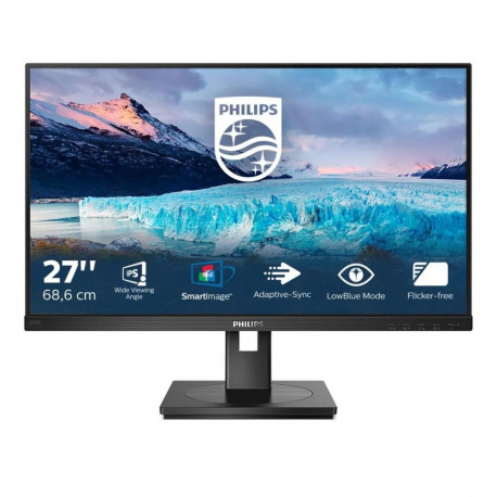 Philips S Line 272S1AE/00 arvutimonitor 68,6 cm (27") 1920 x 1080 pikslit Full HD LCD must