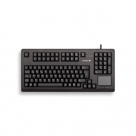 CHERRY TouchBoard G80-11900 universaalne USB QWERTZ saksa must klaviatuur