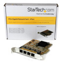 StarTech.com 4-pordiline PCIe Gigabit võrguadapterkaart