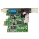 StarTech.com 2-pordiline PCI Expressi jadakaart 16C1050 UART-iga - RS232