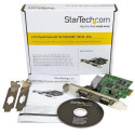 StarTech.com 2-Port PCI Express Serial Card with 16C1050 UART - RS232