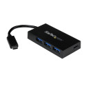 StarTech.com 4-pordiline USB-C jaotur - USB-C 1x USB-C ja 3x USB-A - USB 3.0 jaotur - 5Gbps