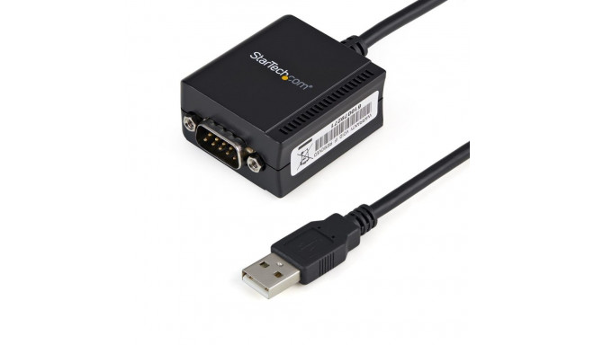 StarTech.com 1 pordi FTDI USB-Serial RS232 adapterkaabel COM-i säilitamisega