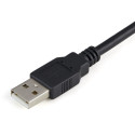 StarTech.com 1 pordi FTDI USB-Serial RS232 adapterkaabel COM-i säilitamisega