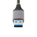 StarTech.com 3-pordiline USB-jaotur Ethernetiga - 3x USB-A porti - Gigabit Ethernet (RJ-45) - USB 3.