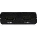 StarTech.com 4K HDMI 2-pordiline videosplitter – 1x2 HDMI splitter – Toide USB või toiteadapteriga –