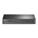 TP-Link TL-SF1008LP võrgulüliti Haldamata Kiire Ethernet (10/100) Toite üle Etherneti (PoE) Must