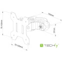 Techly ICALCD100BK must lauakinnitus