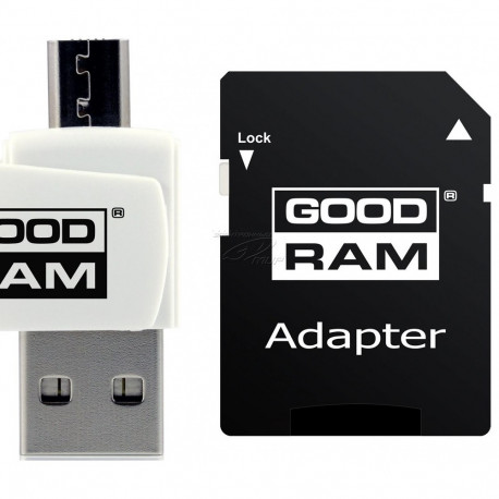 Goodram All in one M1A4-0640R12 mälukaart 64 GB MicroSDXC Class 10 UHS-I + kaardilugeja