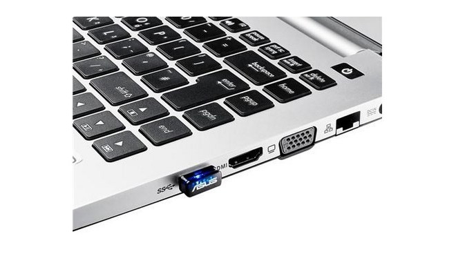 ASUS USB-N10 NANO võrgukaart WLAN 150 Mbit/s