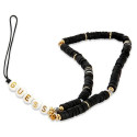 Guess pendant GUSTPEARK Phone Strap black/black Heishi Beads