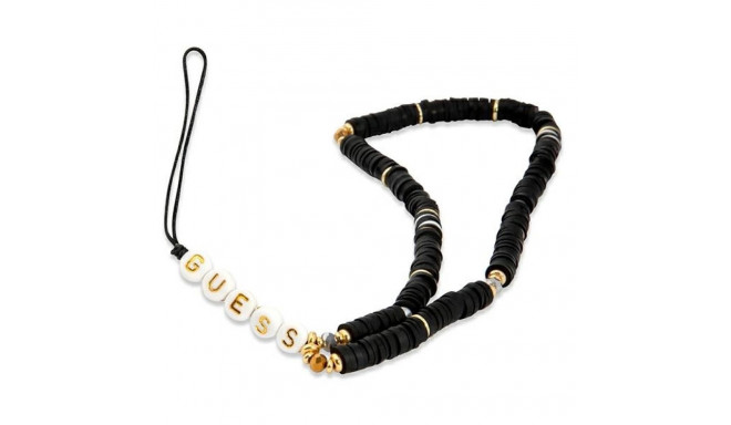 Guess pendant GUSTPEARK Phone Strap black/black Heishi Beads