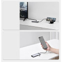 [RETURNED ITEM] Baseus Metal Gleam 6in1 Multifunctional USB Type C Hub - USB Type C Power Delivery 1