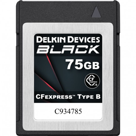 Delkin CFexpress BLACK I Type B I R1725/W1240 75GB