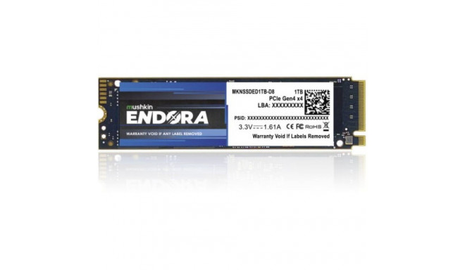 "M.2 1TB Mushkin Endora NVMe PCIe4.0 x 4"