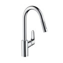 HANSGROHE Hansgrohe Focus M41 Single lever kitchen mixer 240, pull-out spray, 2jet 31815000