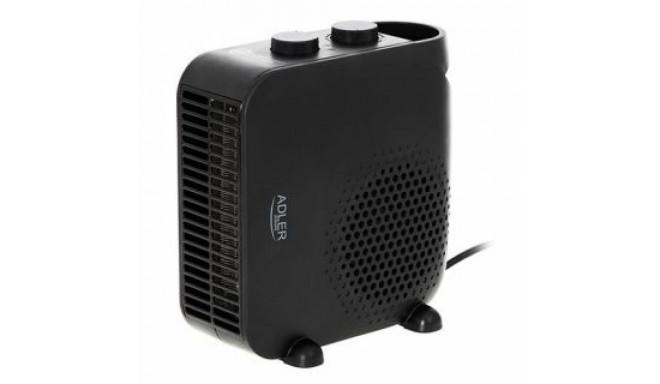 Adler Heater AD 7725b Fan heater, 2000 W, Number of power levels 2, Black