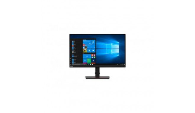 Lenovo ThinkVision T27q-20 27 ", IPS, 2560 x 1440 pixels, 4 ms, 350 cd/m, 1 x HDMI 1.4, 1 x DP 1.2, 