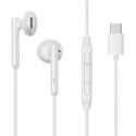 Joyroom Joyroom JR-EC05 USB-C in-ear headphones - white