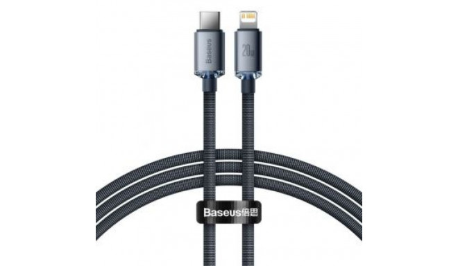 Baseus Baseus CAJY000201 Lightning - USB-C PD QC cable 20W 480Mb/s 1.2m - black