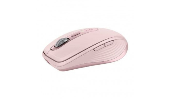 Logilink Logitech MX Anywhere 3S Mouse - RF Wireless + Bluetooth, Laser, 8000 DPI, Rose