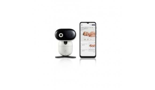 Motorola Wi-Fi HD Motorized Video Baby Camera PIP1010 White/Black