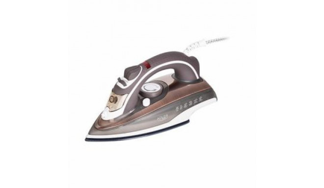 Adler Iron AD 5030 Steam Iron, 3000 W, Water tank capacity 310 ml, Continuous steam 20 g/min, Brown