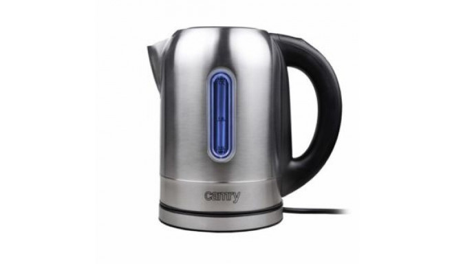 Camry Kettle CR 1253 With electronic control, 2200 W, 1.7 L, Stainless steel, Stainless steel, 360 r