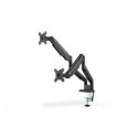 Digitus Universal Dual Monitor Mount with Gas Spring and Clamp Mount