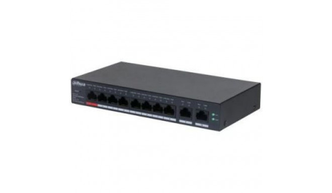 DAHUA Switch||CS4010-8GT-110|Type L2|Desktop/pedestal|8x10Base-T / 100Base-TX / 1000Base-T|PoE ports