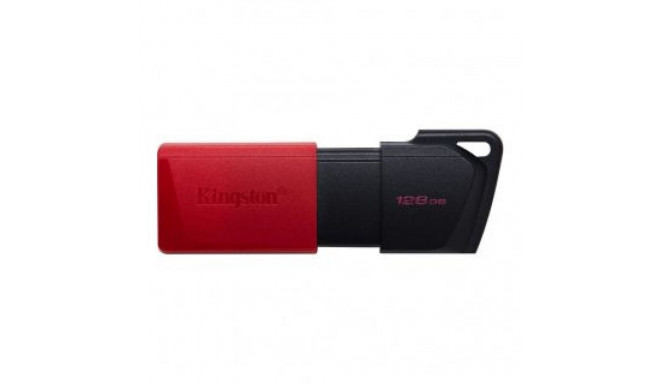 Kingston USB Flash Drive DataTraveler Exodia 128 GB, USB 3.2 Gen 1, Black/Red